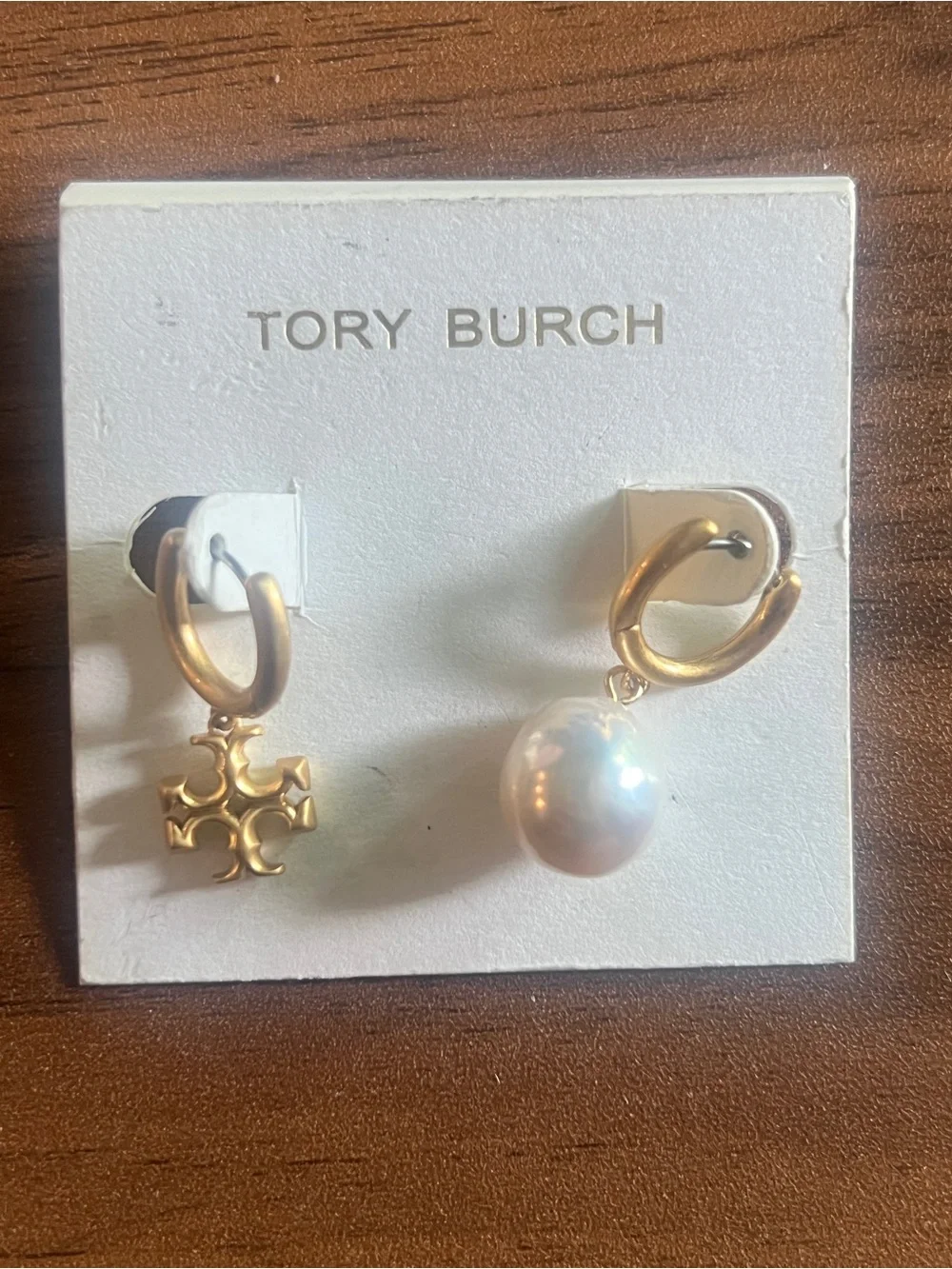Tory Burch Kira Mismatched Hoop Earring